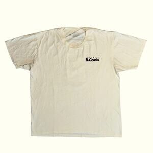 BARNEY COOLS ‘Poolside B.Cools’ Cream Flamingo Short Sleeve Crew Neck T-Shirt